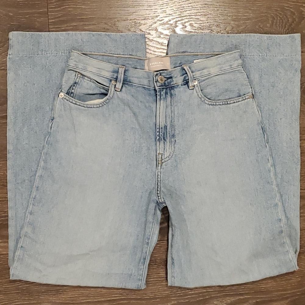 ❤ EVERLANE HIGH RISE SUMMER WIDE LEG JEANS, 4 (27)